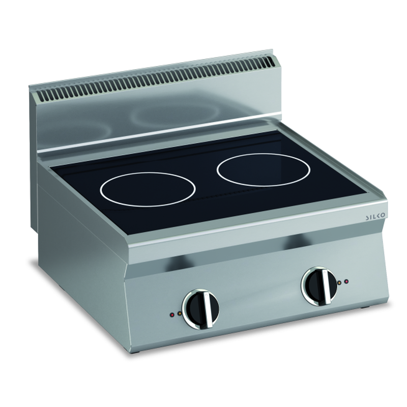 Induktions-Kochfläche mit 2 Platten mit 2 Platten Tischgerät | KBS 10211316 - KBS Gastrotechnik