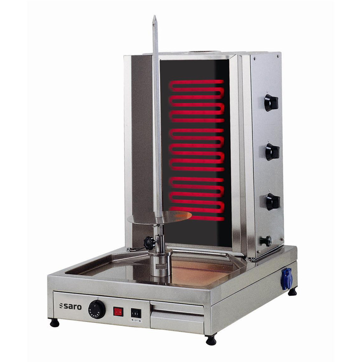 Döner- / Gyrosgrill Elektro für 40kg Fleisch Modell ED3 | Saro 126-1800
