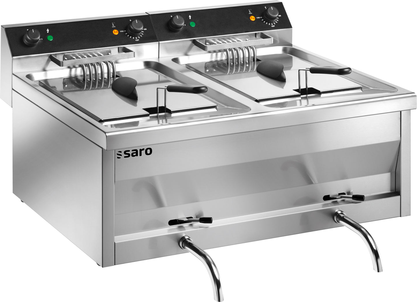 Fritteuse Tischmodell GASTROLINE 12+12V | Saro 172-4035