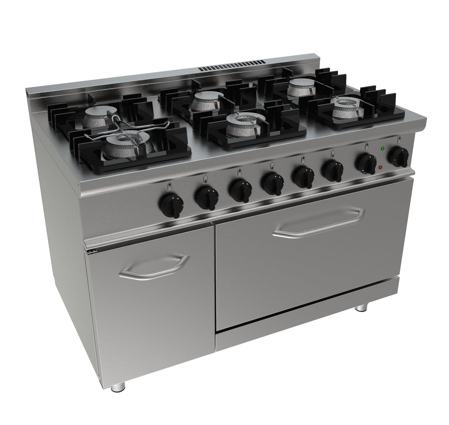 Gasherd mit Elektrobackofen Modell E7/KUPG6LE | Saro 423-1045