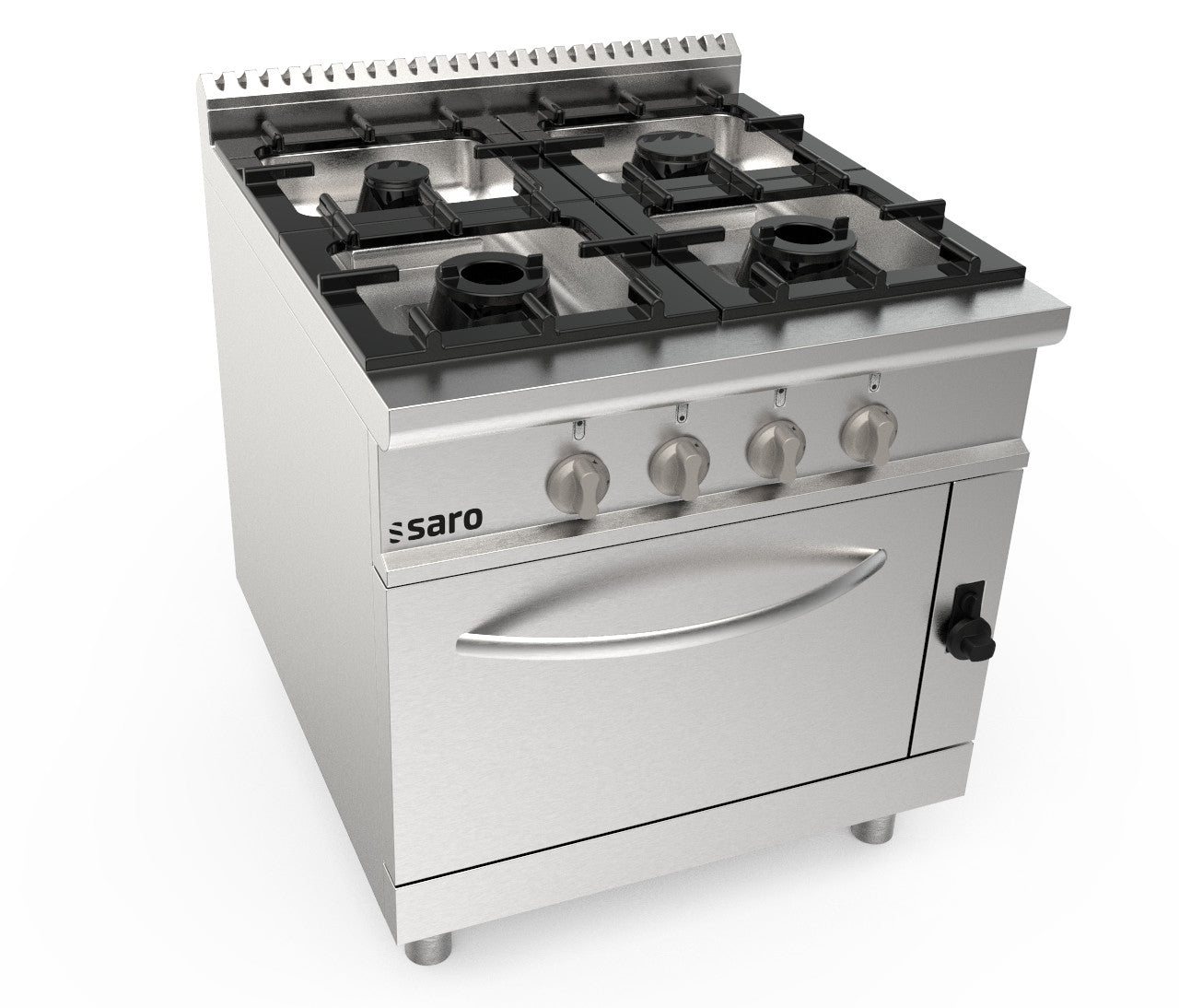 Gasherd + Gasofen 4 Brenner Modell LQ / CUG4NG | Saro 423-8015