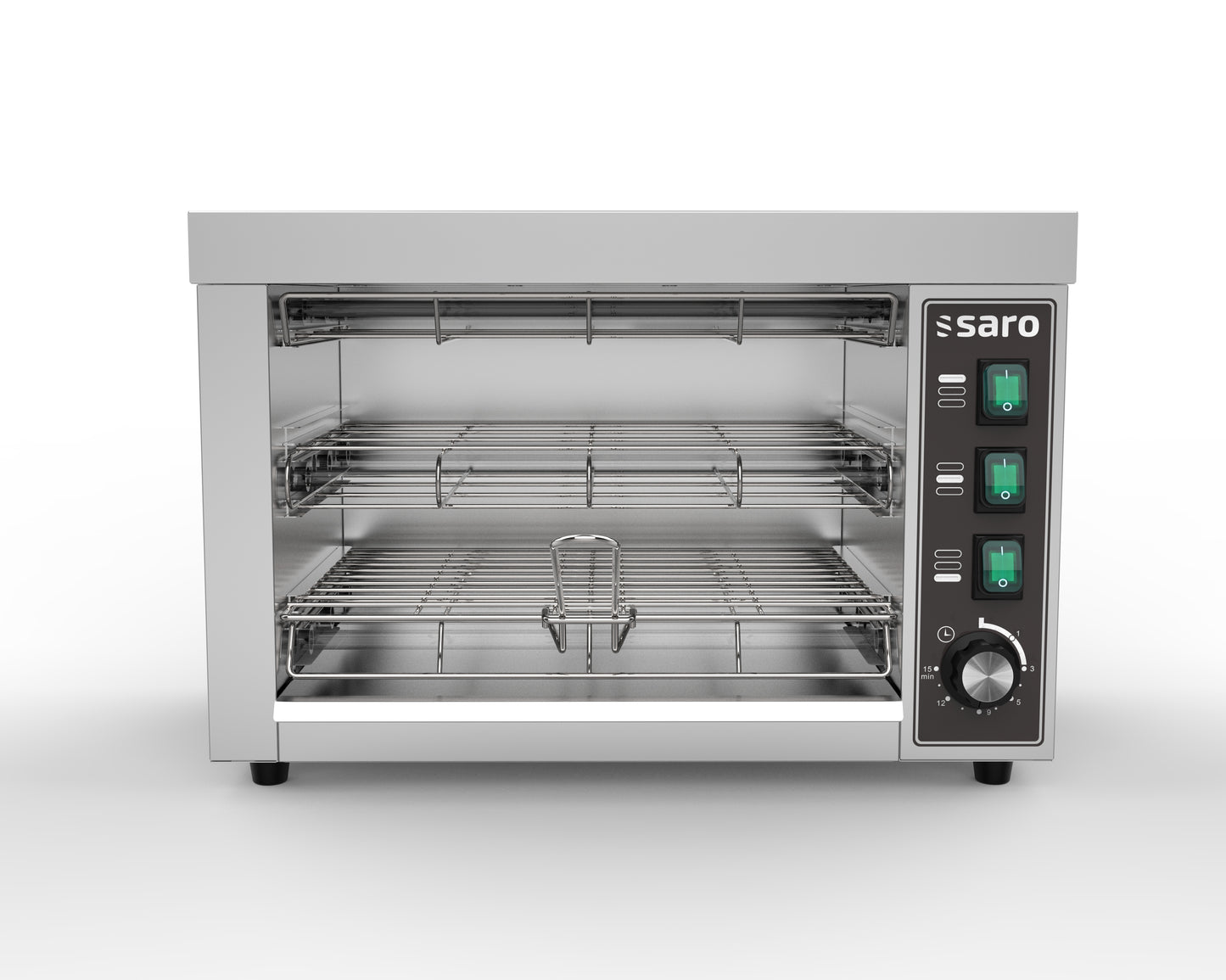 Doppelter Quarzröhren-Toaster Modell ALIVA | Saro 443-2107