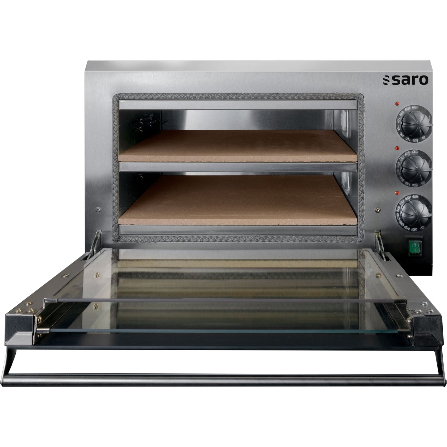 Mini-Pizzaofen für 2 Pizzen Modell ETNA 2 | Saro 455-1055