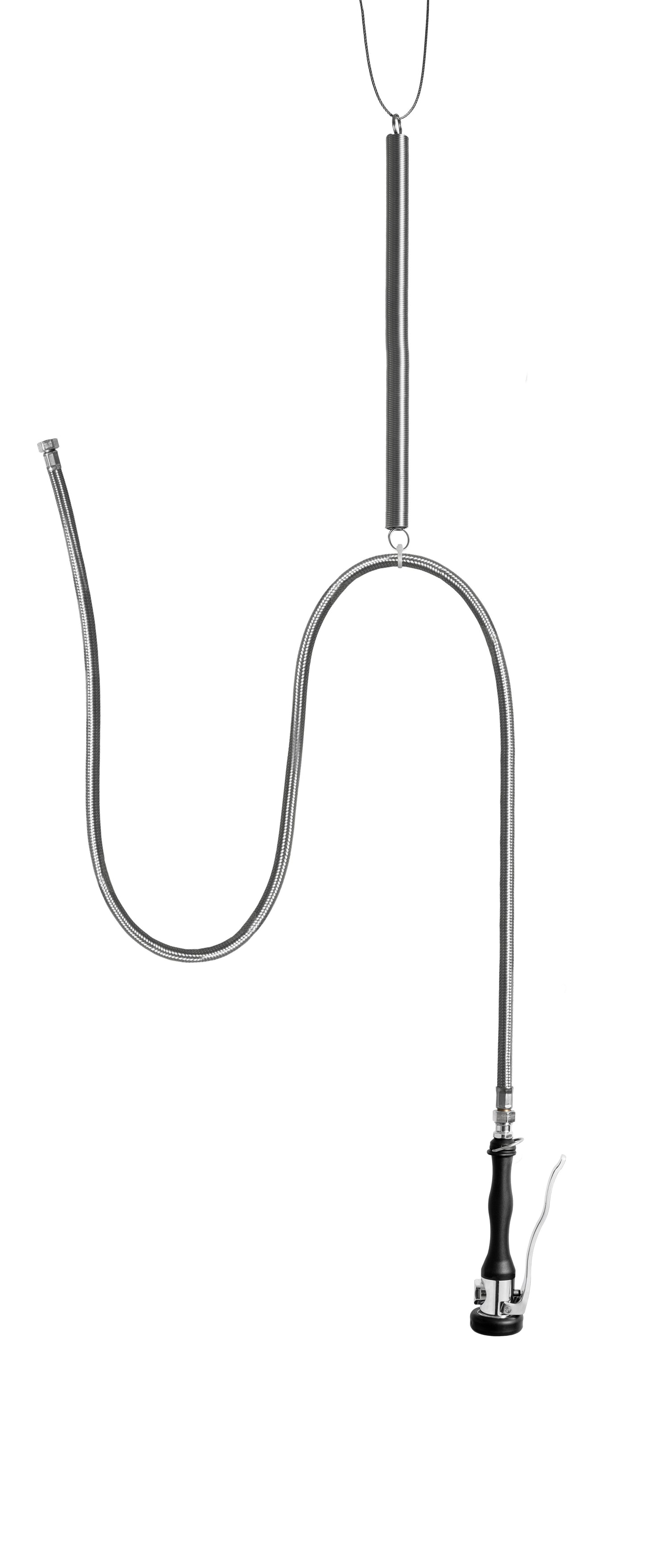 Hängende Brause mit Deckenbefestigung Modell ROSA (2M) | Saro 457-1035