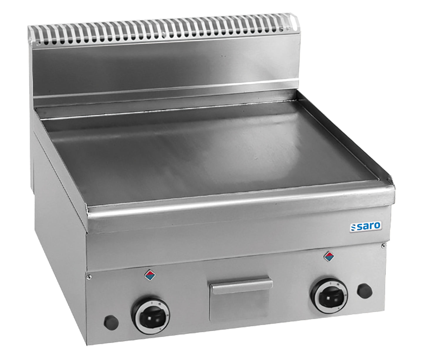 Gasgrillplatte glatt Tischodell GFT66L | Saro 504-1135