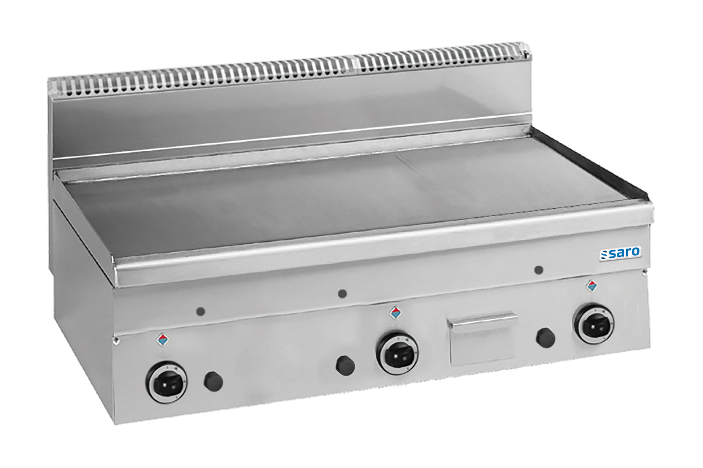 Gasgrillplatte glatt Tischodell GFT106L | Saro 504-1150