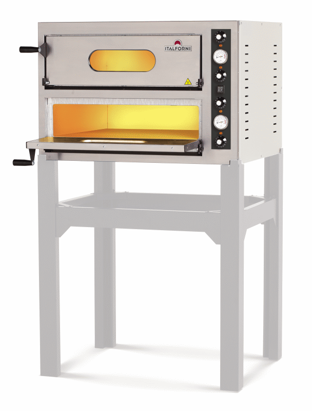 Pizzaofen Compact 4 für 4+4 Pizzen ø32cm elektro 9 kW | KBS 50521014 - KBS Gastrotechnik