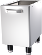 Unterbau mit Tür Breite 330mm für Kochserie Red 600 | KBS 10109403 - KBS Gastrotechnik
