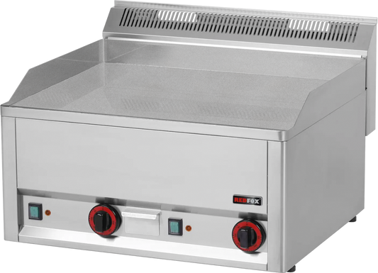 Elektro-Grillplatte 2 Heizzonen Grillfläche glatt hartverchromt Auftischgerät | KBS 10112402 - KBS Gastrotechnik