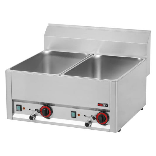 Elektro-Bain Marie 2 Becken GN 1/1 - Tischgerät | KBS 10115402 - KBS Gastrotechnik