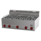 Gas-Kochfläche mit 5 Brenner Tischgerät | KBS 10121404 - KBS Gastrotechnik