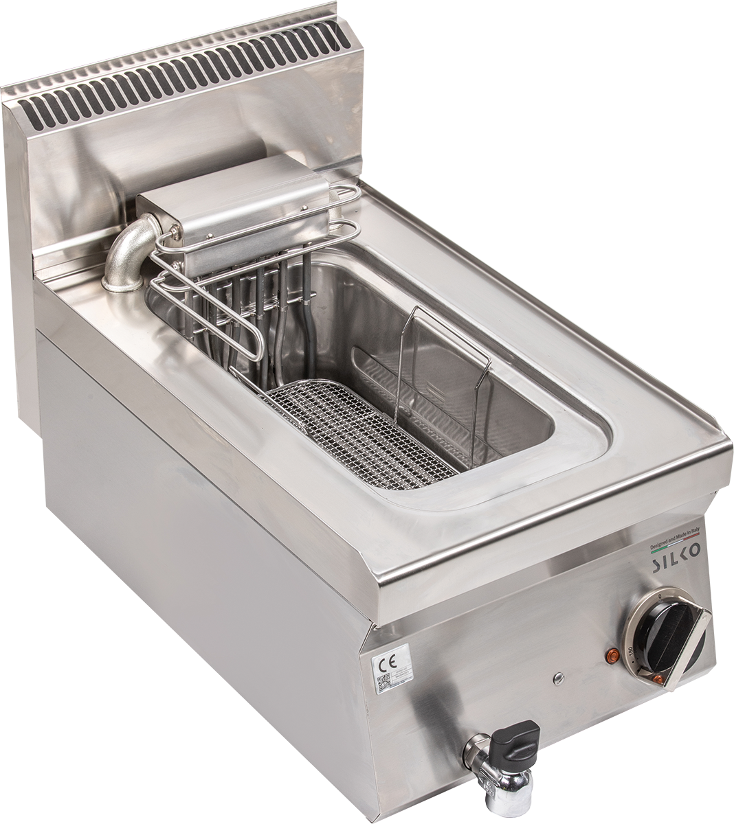 Elektro Friteuse 10 Liter 6kW Tischgerät | KBS 10214301 - KBS Gastrotechnik
