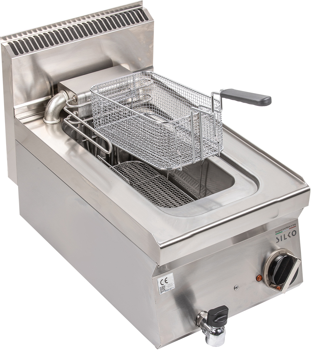 Elektro Friteuse 10 Liter 6kW Tischgerät | KBS 10214301 - KBS Gastrotechnik