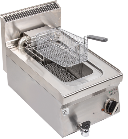 Elektro Friteuse 10 Liter 6kW Tischgerät | KBS 10214301 - KBS Gastrotechnik