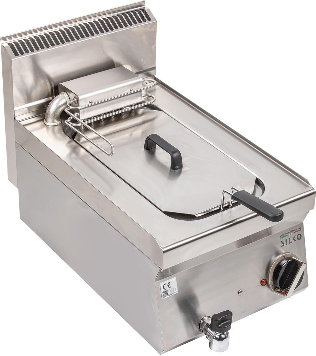 Elektro Friteuse 10 Liter 6kW Tischgerät | KBS 10214301 - KBS Gastrotechnik