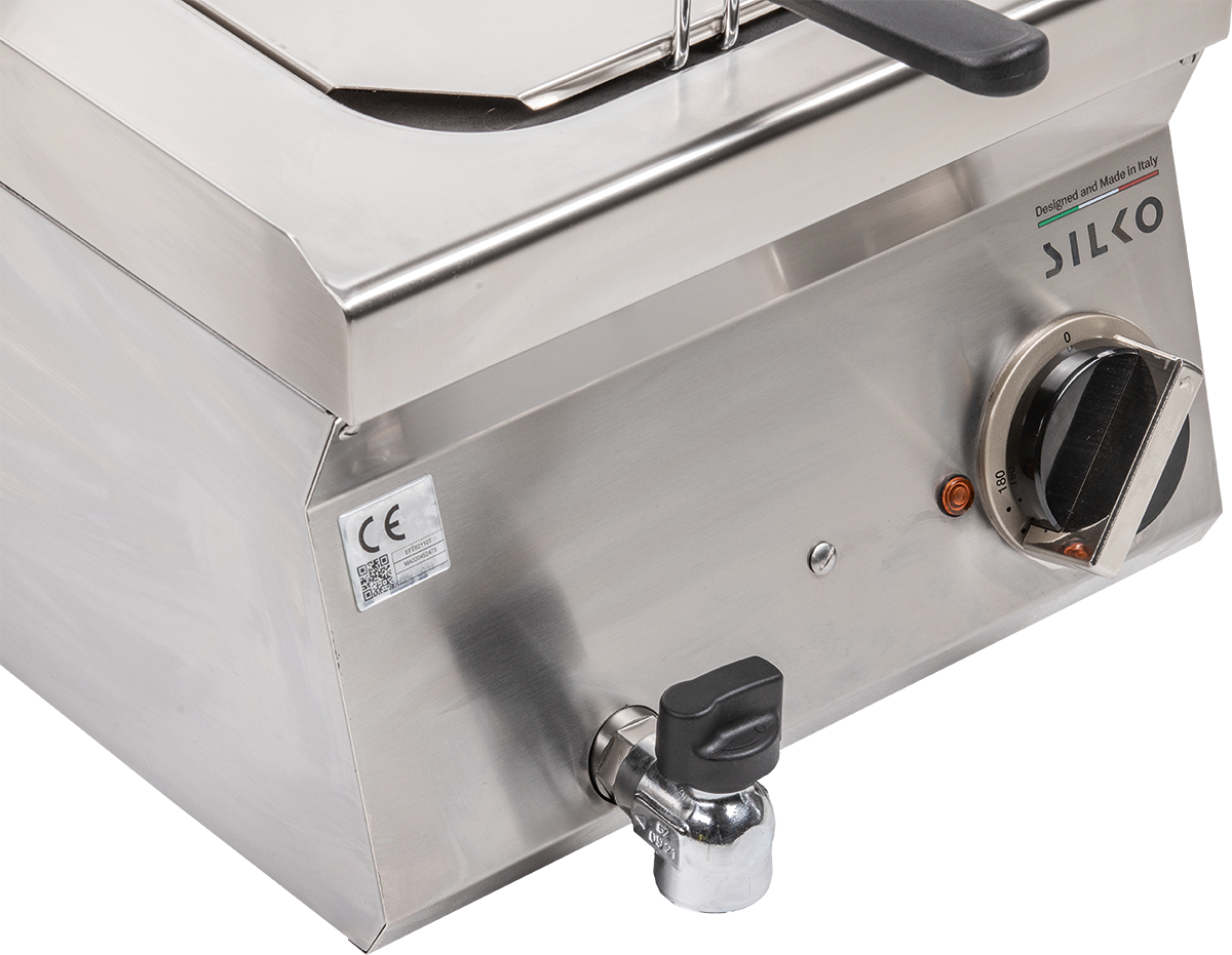 Elektro Friteuse 10 Liter 6kW Tischgerät | KBS 10214301 - KBS Gastrotechnik