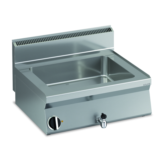 Elektro Bainmarie 1 x GN 2/1, 150 mm, Tischgerät | KBS 10215303 - KBS Gastrotechnik