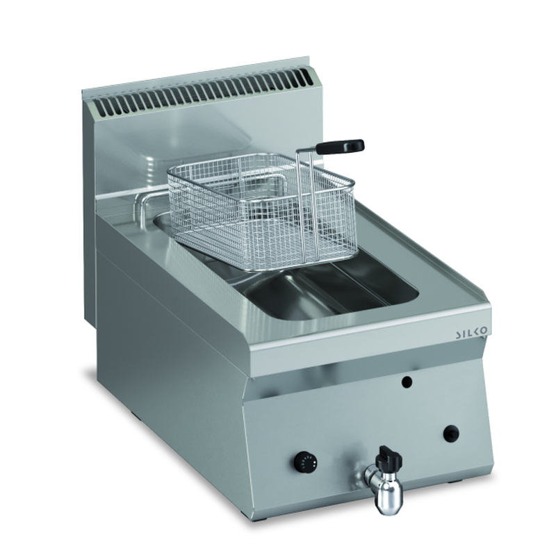 Gas Fritteuse 1 x 8 lt. Tischgerät | KBS 10224301 - KBS Gastrotechnik