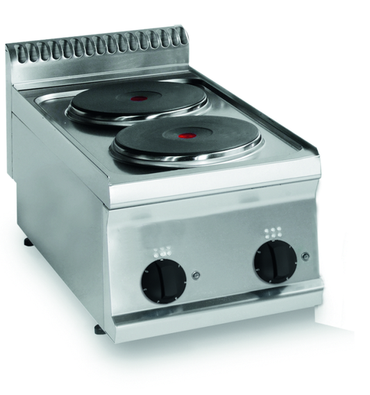 Elektro-Kochfläche 5,2kW 2 Platten Tischgerät | KBS 10311016 - KBS Gastrotechnik
