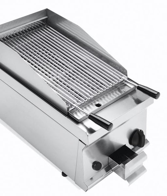 Gas-Lavasteingrill 1 Heizzone höhenverstellbarer Rost | KBS 10322005