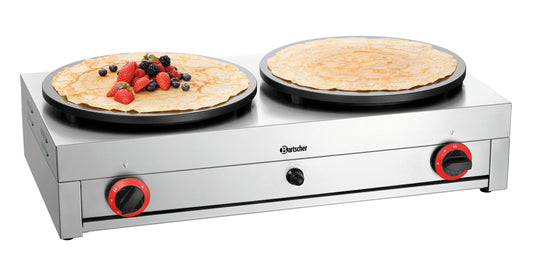 Crêpe-Backgerät 2CP400G | Bartscher 1043623