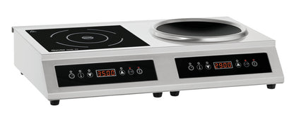 Induktionskocher-Wok-Kombi IKIW 70 | Bartscher 105800 - Bartscher