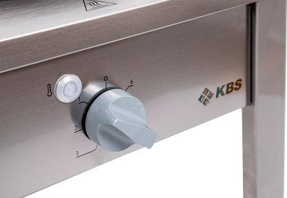 Elektro-Hockerkocher mit Hochleistungszone 5kW | KBS 10823007 - KBS Gastrotechnik