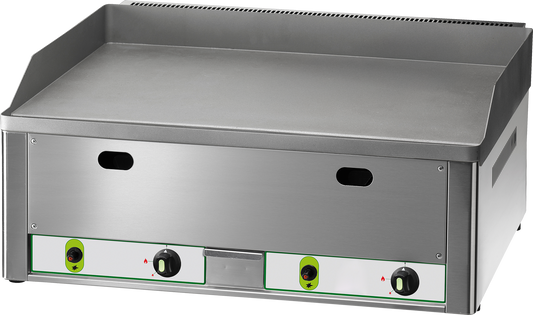 Gas-Grillplatte 2 Heizzonen glatt 8kW | KBS 10921016 - KBS Gastrotechnik