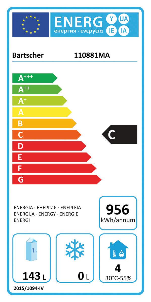 Kühltisch T2 MA | Bartscher 110881MA - Bartscher