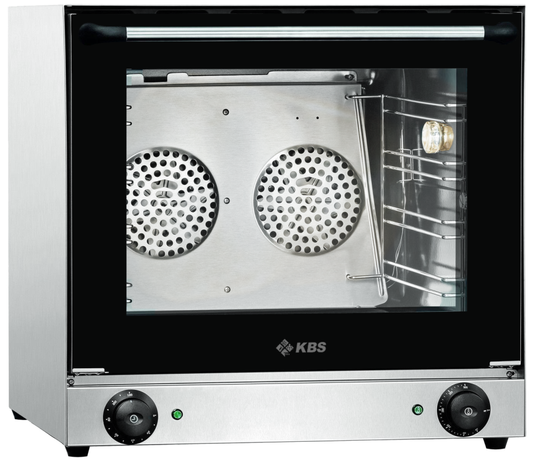Heißluftofen 2,7 kW für 4 Bleche/Roste 430x320mm | KBS 11111006 - KBS Gastrotechnik