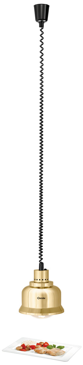 Wärmelampe IWL250D GO | Bartscher 114275 - Bartscher