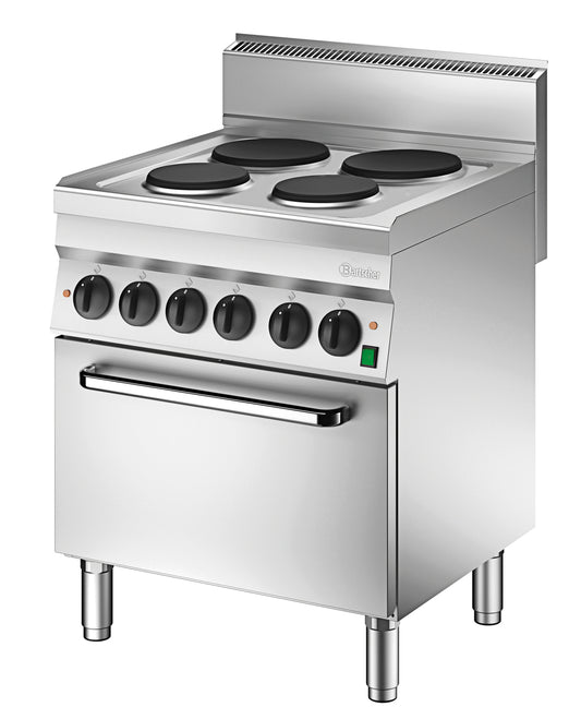 Elektroherd 650, B700, 4PL, EB | Bartscher 115058 - Bartscher