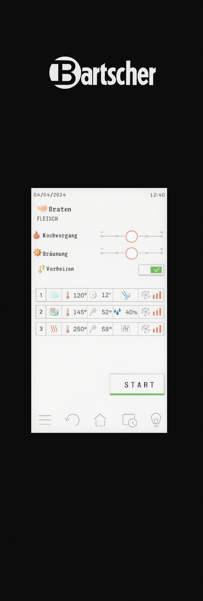 Kombidämpfer Silversteam2 P-5110D | Bartscher 117791 - Bartscher
