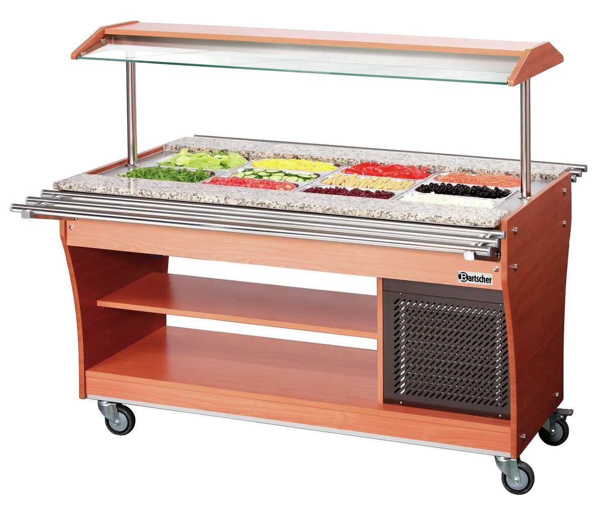 Tablettrutsche, 1 Stück, 4x 1/1 GN | Bartscher 125503 - Bartscher