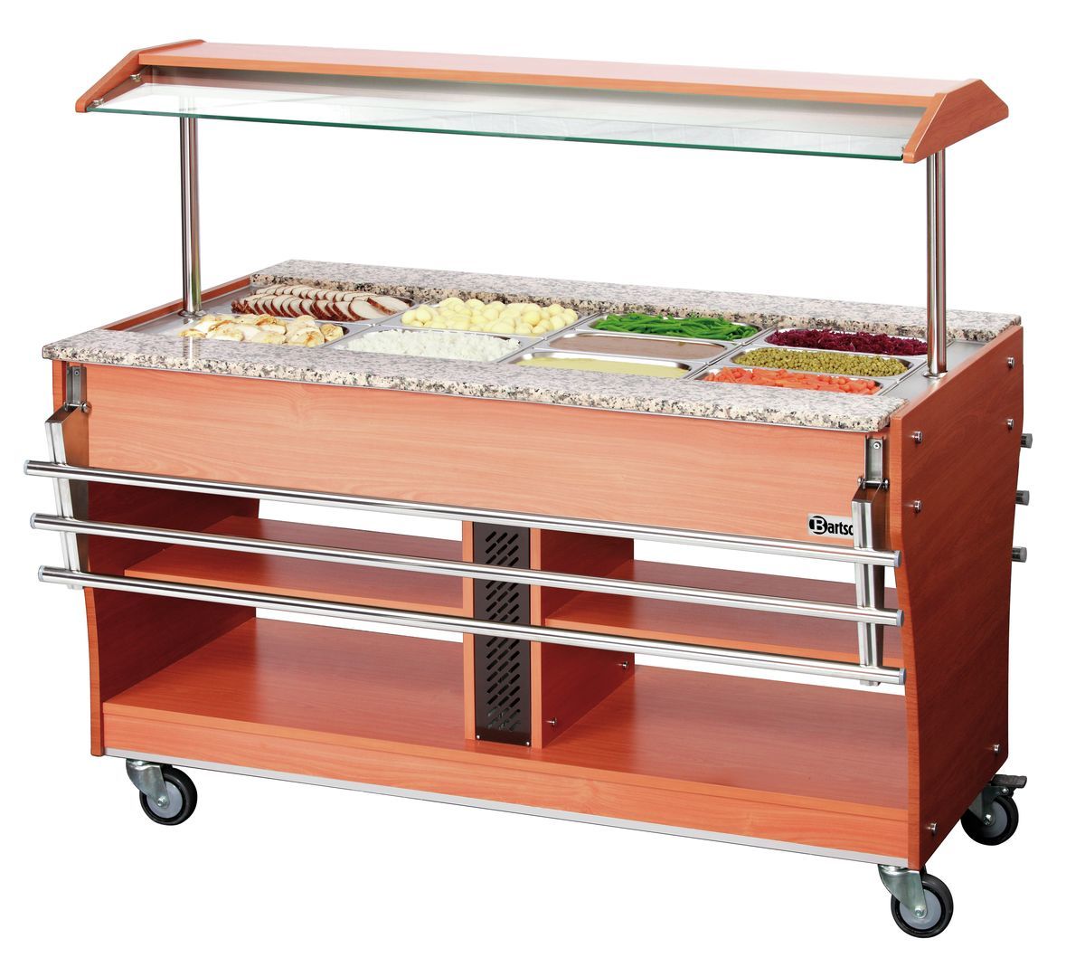 Tablettrutsche, 1 Stück, 4x 1/1 GN | Bartscher 125503 - Bartscher