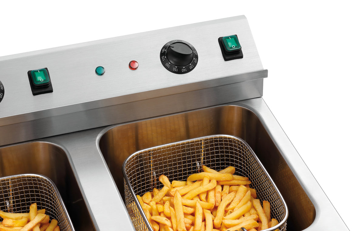 Induktions-Fritteuse 2x8L Plus | Bartscher 165119 - Bartscher