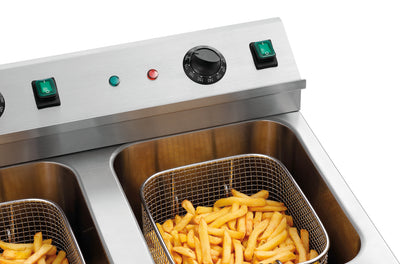Induktions-Fritteuse 2x8L Plus | Bartscher 165119 - Bartscher