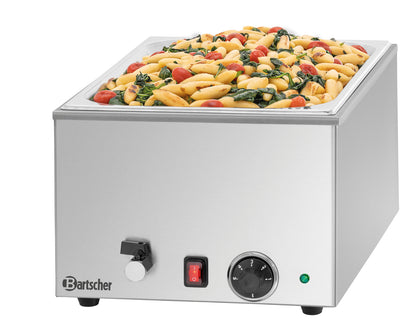 Bain Marie, 1/1 GN, 150mm, mit Hahn - Innenansicht