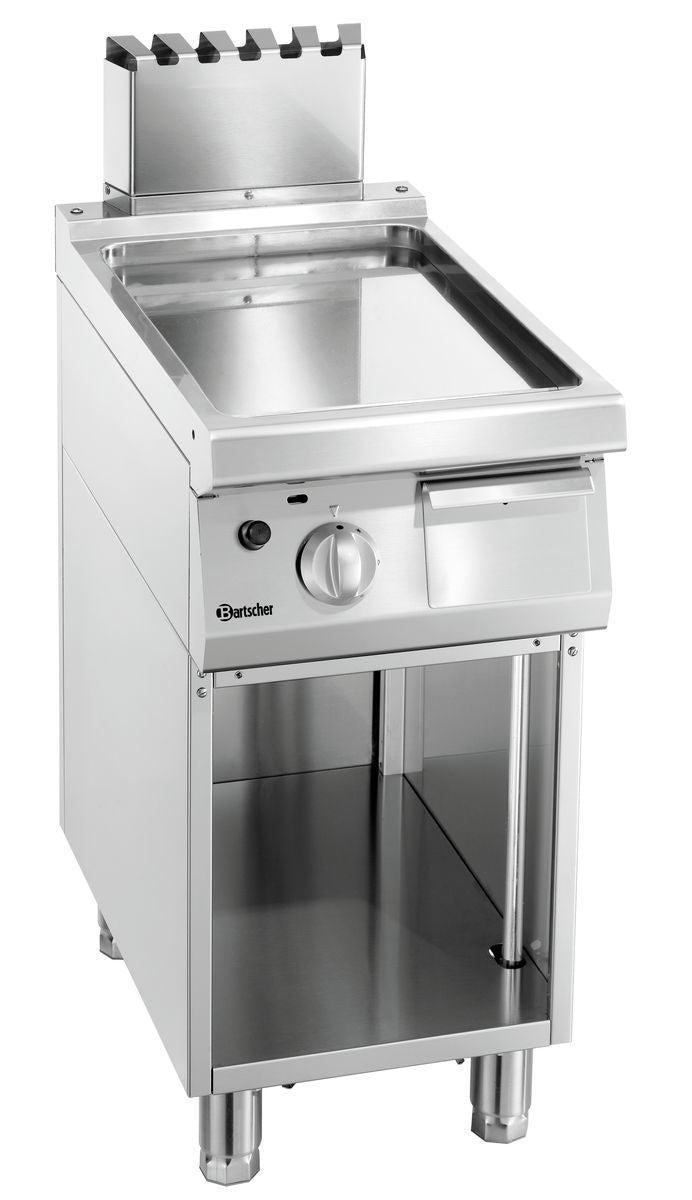 Griddleplatte Gas 700, B400, glatt | Bartscher 2855061 - Bartscher