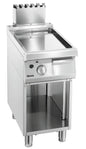 Griddleplatte Gas 700, B400, glatt | Bartscher 2855061 - Bartscher