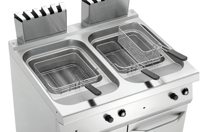 Fritteuse Gas, 700, B800, 2x15L | Bartscher 2859271 - Bartscher
