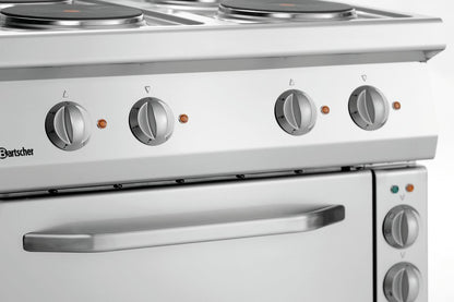Elektroherd 700, B800, 4PL, EBO | Bartscher 286225 - Bartscher