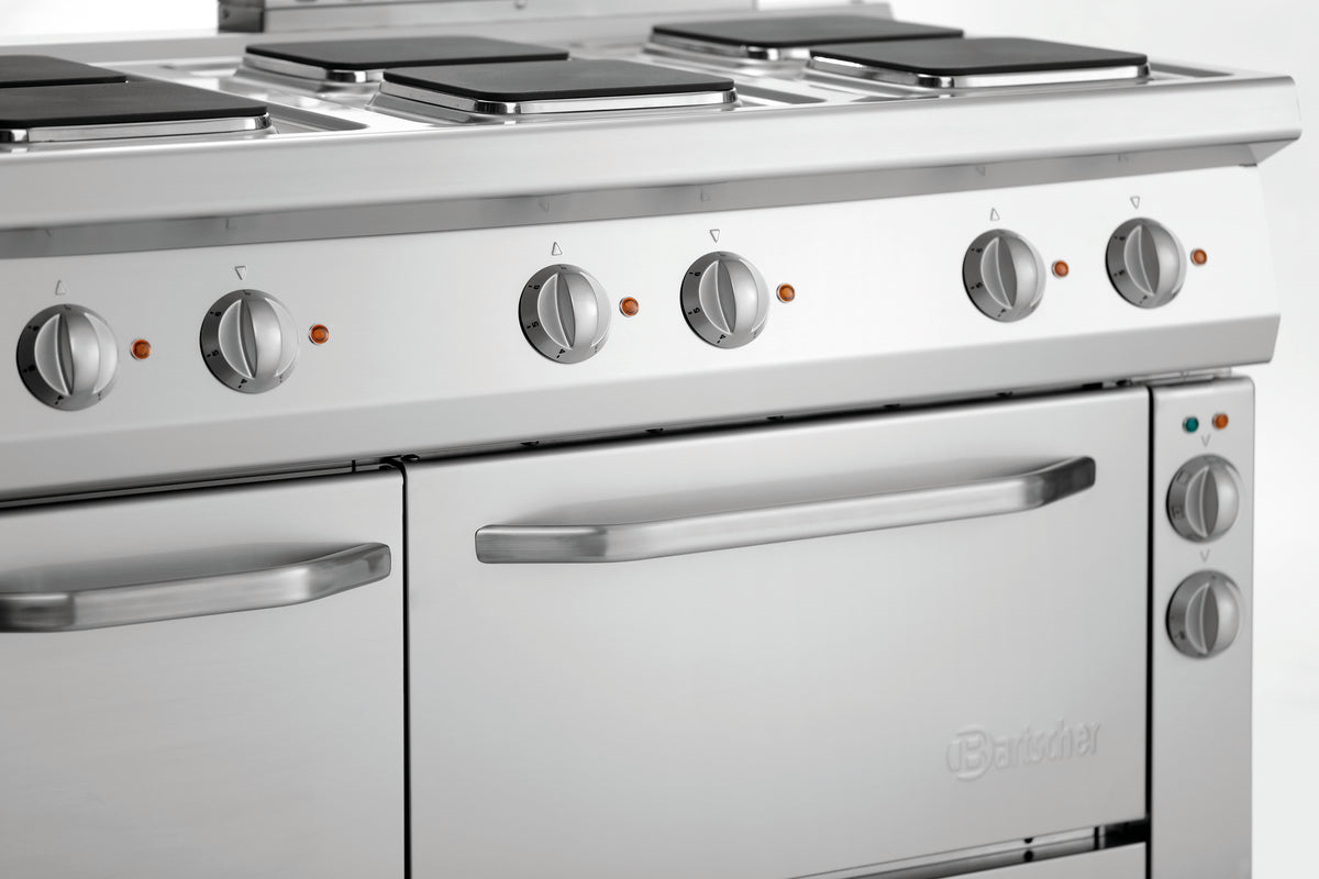 Elektroherd 700, B1200, 6PL, EBO | Bartscher 286347 - Bartscher