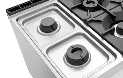 6 Flammen Gasherd , UO | Bartscher 2951121 - Bartscher