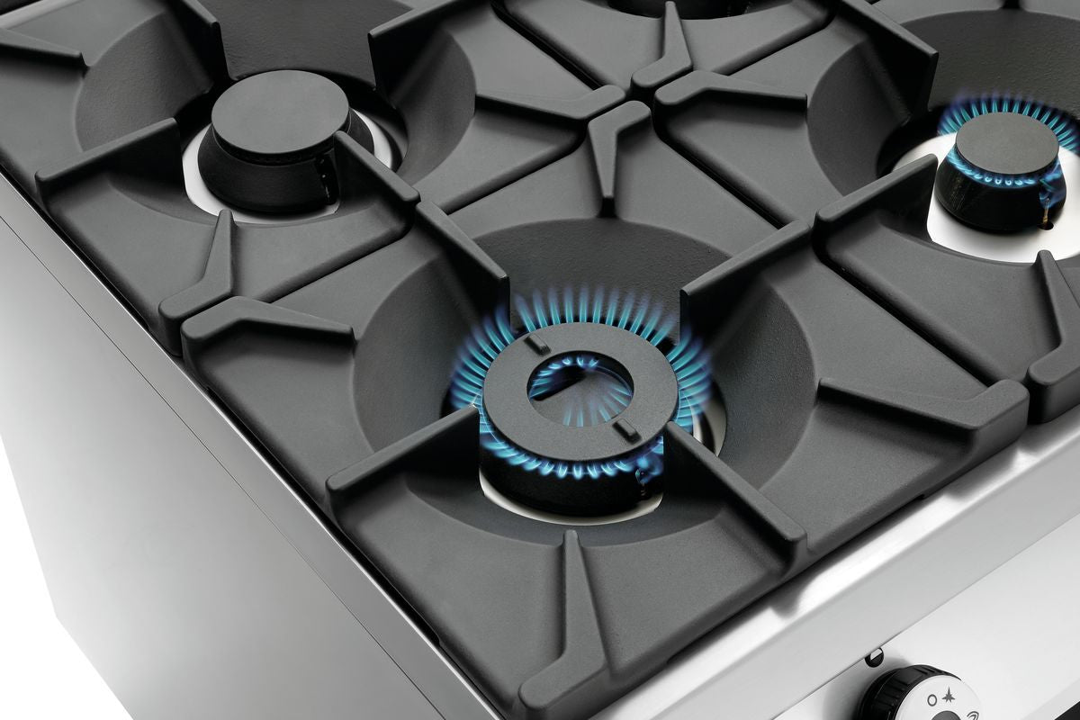 6 Flammen Gasherd , UO | Bartscher 2951121 - Bartscher