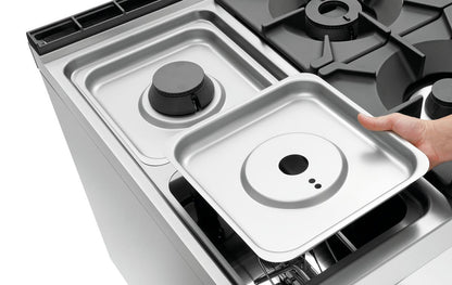 4 Flammen Gasherd, EBO 2/1GN | Bartscher 2952271 - Bartscher