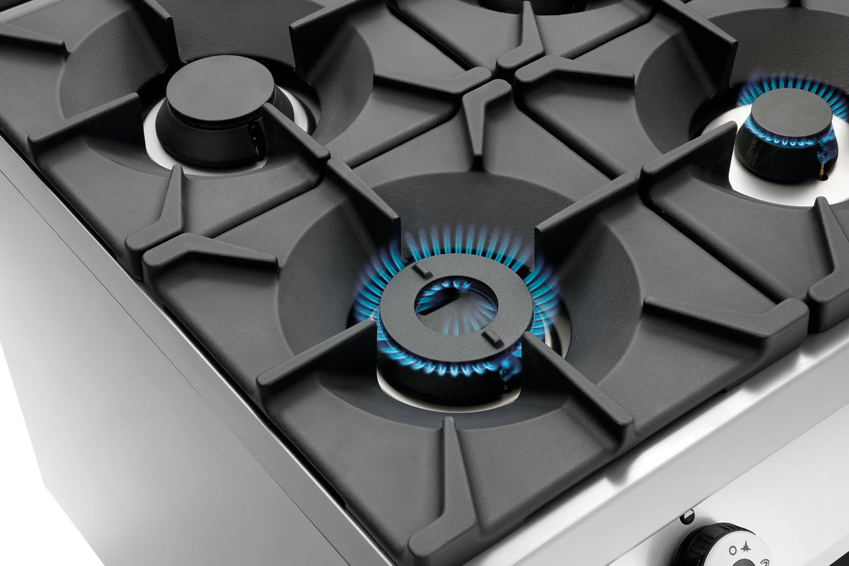 6 Flammen Gasherd, EBO 2/1GN, NS | Bartscher 2952481 - Bartscher