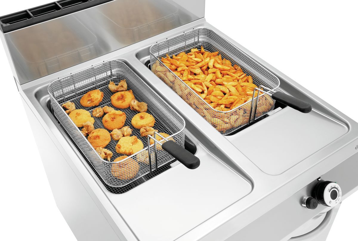 Gas-Standfritteuse, 2 Becken | Bartscher 2959521 - Bartscher