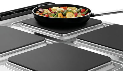 4 Platten Elektroherd, EBO 2/1 GN | Bartscher 296325 - Bartscher