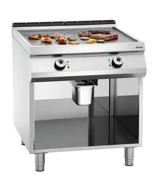 Elektro-Griddleplatte, 1/2+1/2, OU | Bartscher 296511 - Bartscher